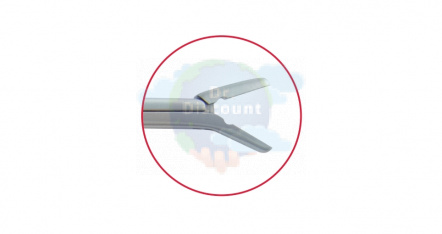 Щипцы выкусывающие  Love-Grunwald, изогнутые вниз, Clean wave, 3x10 мм, длина 23 см